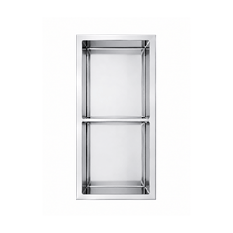 12×24 Double Shower Niche – Chrome