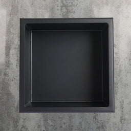 Niche de douche simple 12x12 - Noir mat | Entrepôt de la Réno