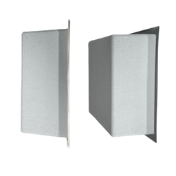 Simple 12x12 Shower Niche - Chrome
