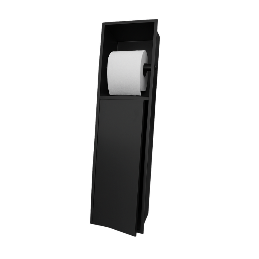 Niche pour papier de toilette - noire
