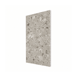 Mur de douche en PVC effet terrazzo grigio mat 48 po x 96 pouce