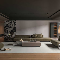 Moulure en coin en WPC – blanc