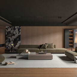 Decorative Wall Panel WPC – Natural Wood Half-Round Design