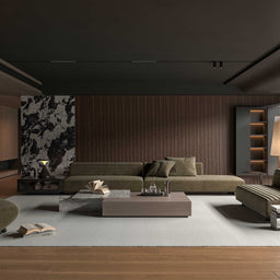 Moulure en coin en WPC – bois noyer