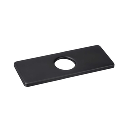 Small Plate for Bathroom Faucet - Matte Black