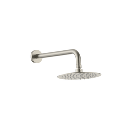 Robinetterie CASCATA de douche - rond acier brossé