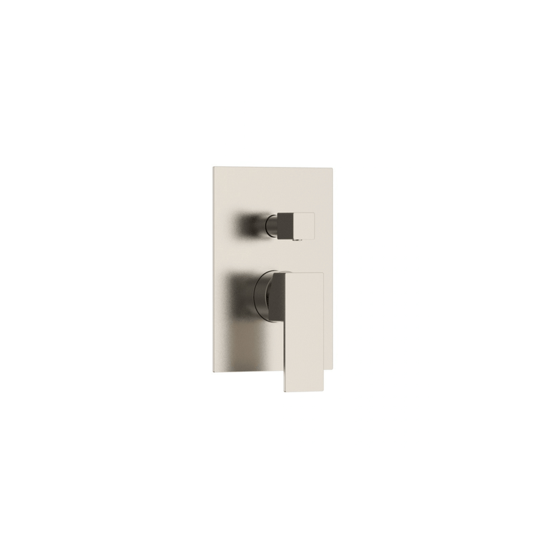 Robinetterie CASCATA de douche - carré acier brossé