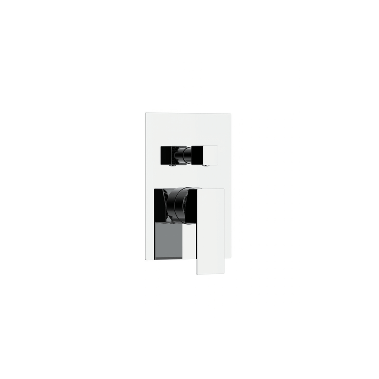 Robinetterie CASCATA de douche - carré chrome
