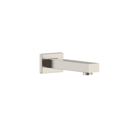 Robinetterie SERENITA murale pour bain douche carré acier brossé