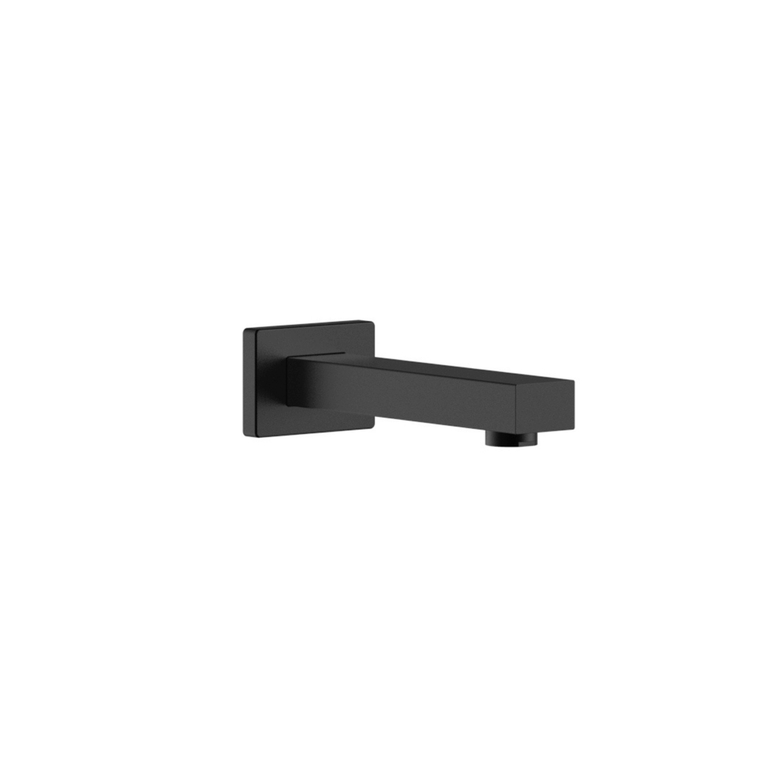 Robinetterie SERENITA murale pour bain douche carré noir mat