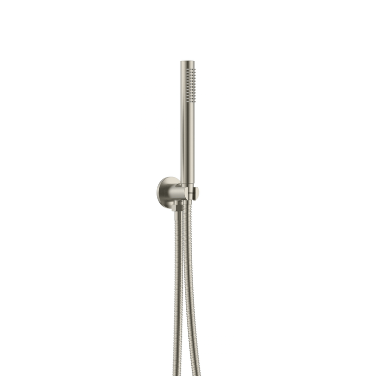 Robinetterie CASCATA de douche - rond acier brossé