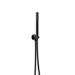 Robinetterie CASCATA de douche - rond noir mat