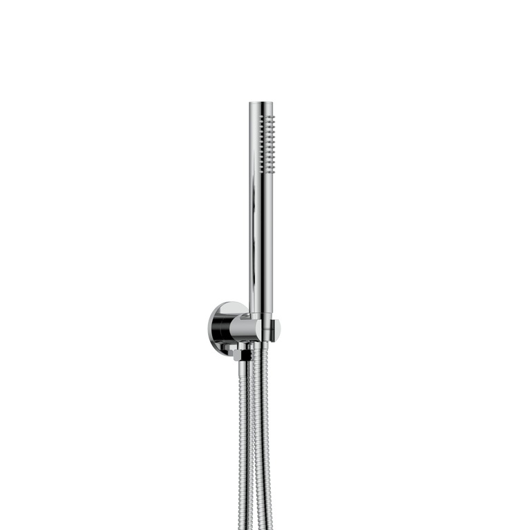 Robinetterie SERENITA murale pour bain douche rond chrome