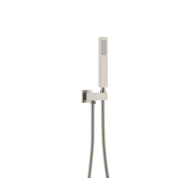 Robinetterie SERENITA murale pour bain douche carré acier brossé