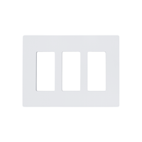 Screwless Wall Plate - Triple