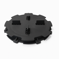 Plot de support ajustable en plastique – 10 à 15 mm