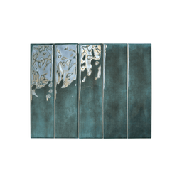 Céramique murale 3x12 Antique Emeraude Lustré
