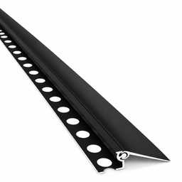 12 mm adaptive molding in matte black aluminum