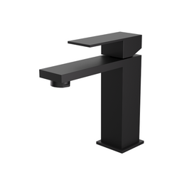 Robinet de lavabo court carré noir mat | Entrepôt de la Réno