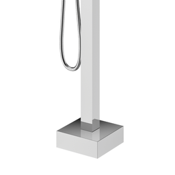 Square Freestanding Bathtub Faucet – Chrome