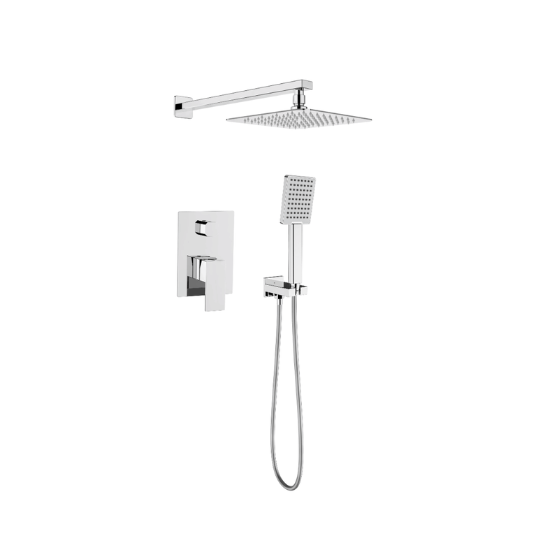Robinet de douche carré chrome