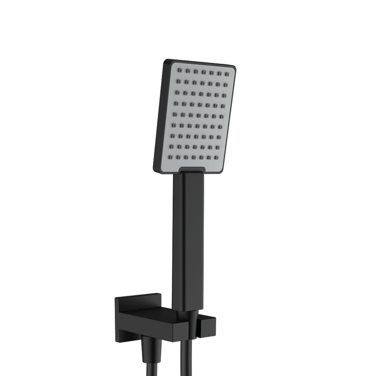 Robinet de douche carré noir