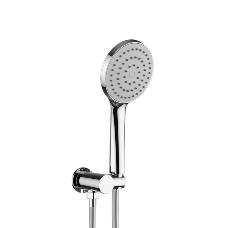 Robinet de douche rond chrome