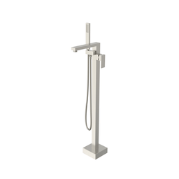 Robinetterie SERENITA pour bain autoportante - carré acier brossé