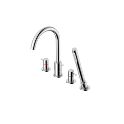Robinetterie SERENITA sur bain - chrome