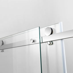 Douche (Base et Vitres inclus) chrome 32"X60" en alcove | Entrepôt de la Réno