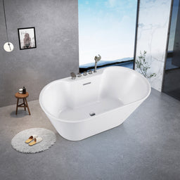 Bain auto-portant Amélie 59" X 30" X 23" | Entrepôt de la Réno