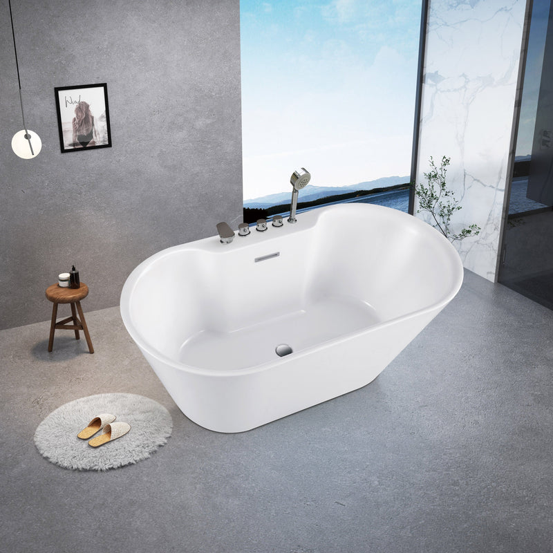 Bain auto-portant Amélie 59" X 30" X 23"