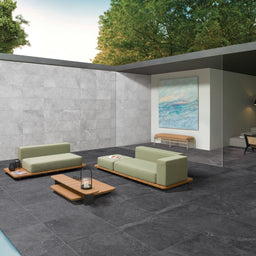 Tuile extérieure 24x24 Enzo Coal