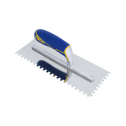 Stainless Steel Trowel - Mega Grip 1/4 X 1/4 X 1/4