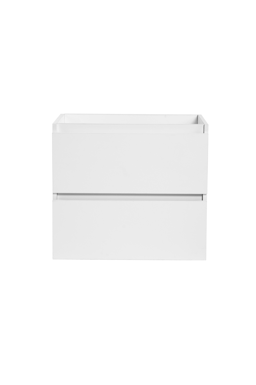 Vanité avec comptoir 24 pouces blanc satiné