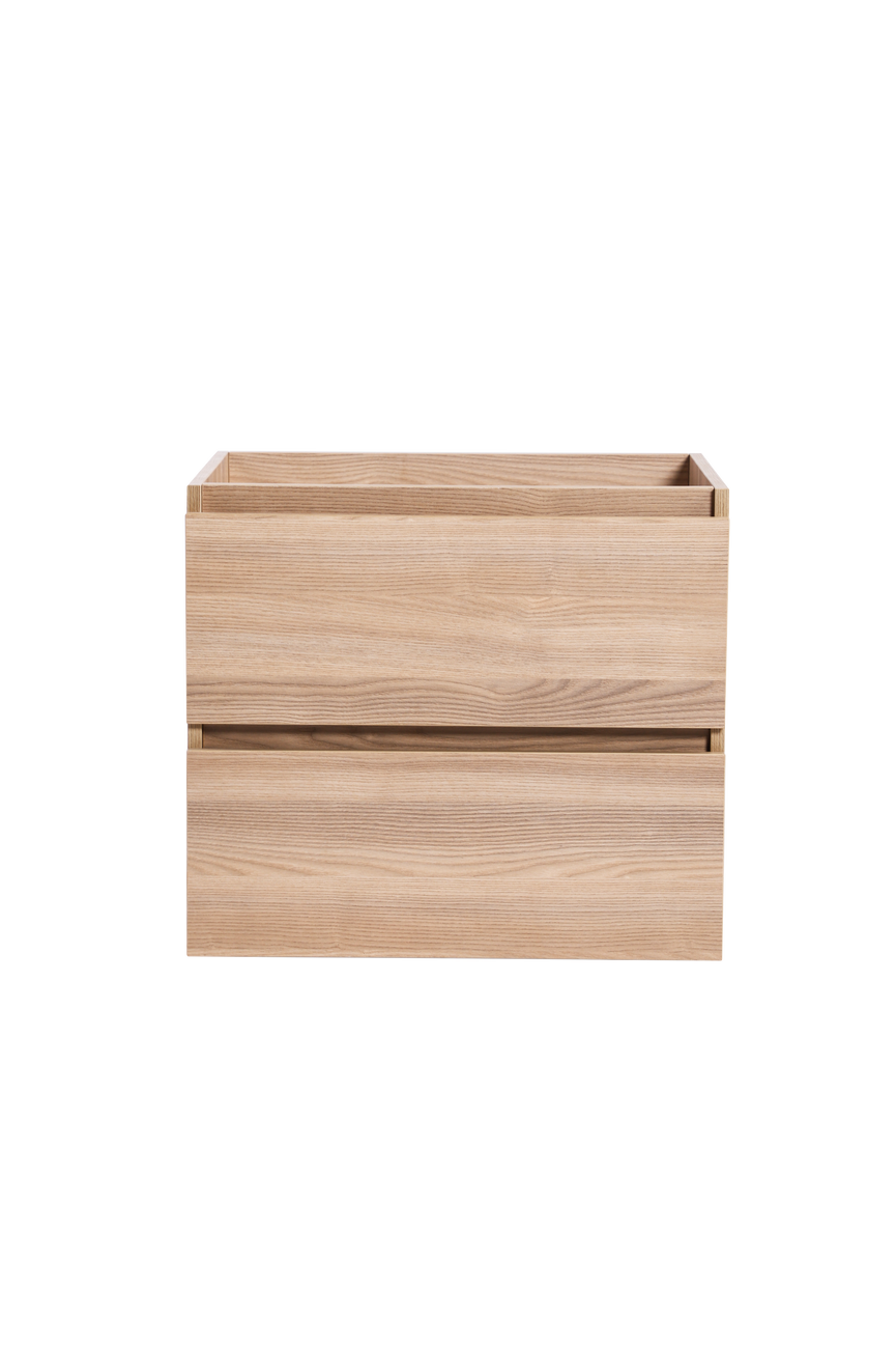 Vanité avec comptoir 24 pouces bois naturel