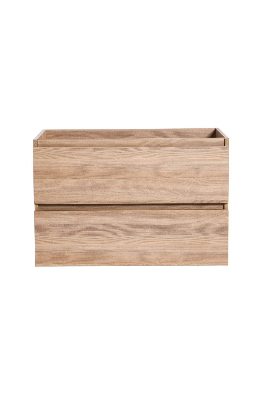 Vanité avec comptoir 32 pouces bois naturel