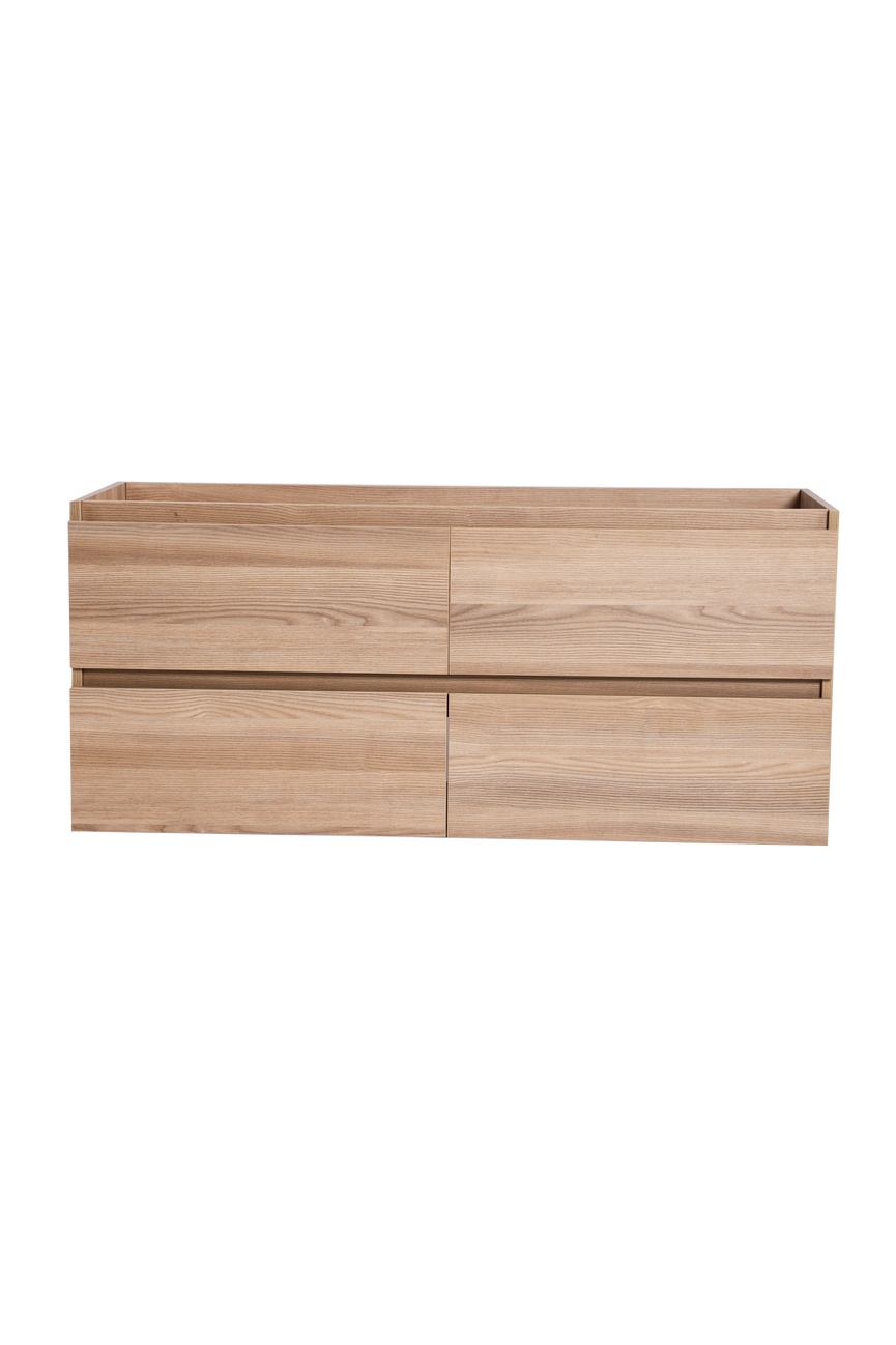 Vanité avec comptoir 48 pouces bois naturel