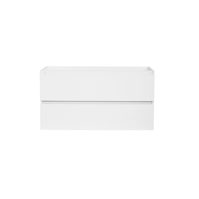 Vanity with 40-inch satin white countertop