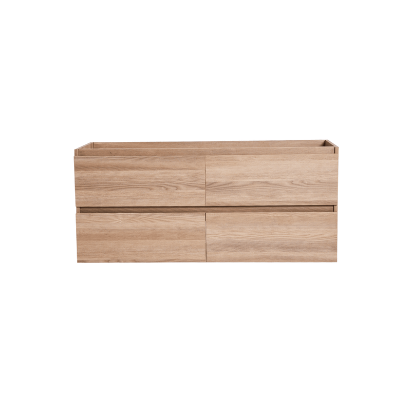 Vanité avec comptoir 48 pouces bois naturel