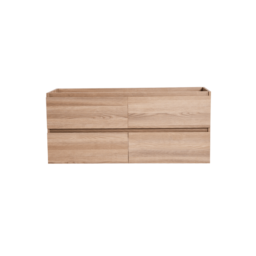 Vanité avec comptoir 48 pouces bois naturel