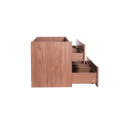 60-inch Vanity with Countertop - Walnut Wood