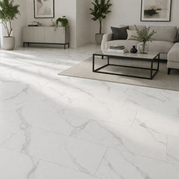 Vinyl SPC White Marble 12"x 24"