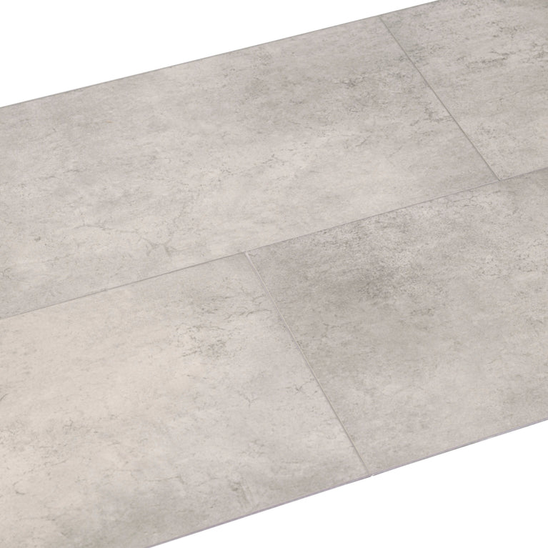 Vinyle SPC Béton Gris Pâle 12"x24"