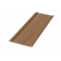 WPC Decorative Wall Panel – Wide Amber Wood Slat