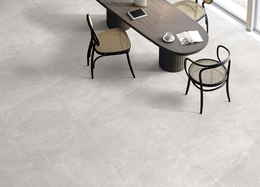 Céramique 24x24 gris pâle - Wynns