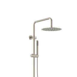 Colonne de douche CASCATA - rond acier brossé