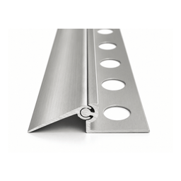 12 mm adjustable brushed aluminum molding