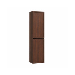 Shaker facades for 18X72 inch walnut wood cabinet