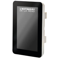 Thermostat intelligent pour chauffage électrique au sol - Noir